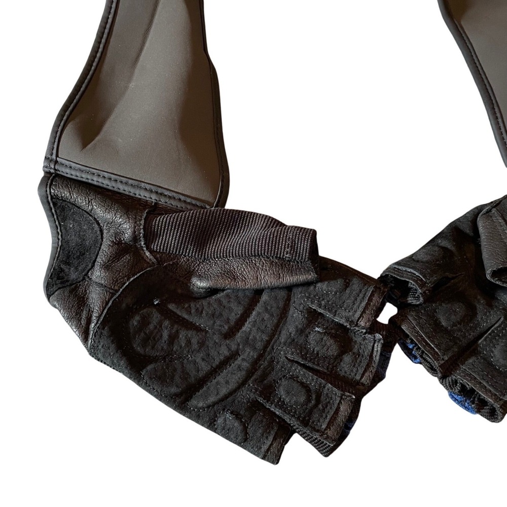 Harbinger Fitness Weight Lifting Gloves with Wrist Support Wrist Wraps Size Lg - Picture 2 of 7